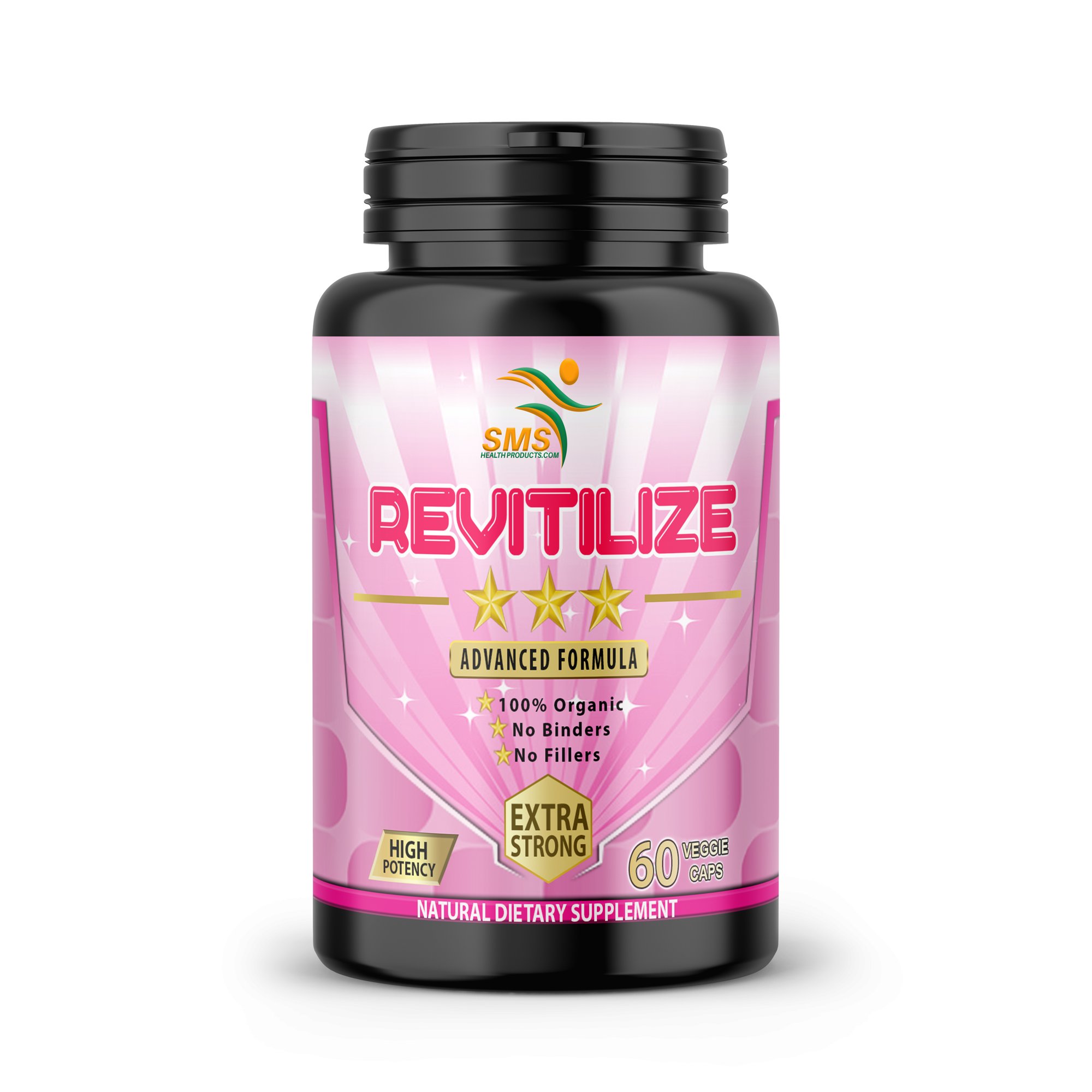 Revitalize By SMS Dietary Supplement 60 Caps Rejuvenate Women’s Health Aid