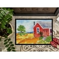 thumbnail image 3 of Old Red Cottage House at the lake or Beach Door Mat Doormat, 3 of 4