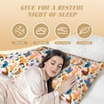 thumbnail image 4 of Lsque Cute Chickens Body Pillow Case Cover,Ultra-Soft Microfiber Bed Pillow Cases 20x54 inches,Elegant Bedding,Breathable Durable Pillow Cover with Envelope Closure, 4 of 8