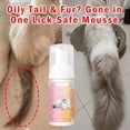 thumbnail image 5 of Pet Cat Supplies, Cat Waterless, Cat Cleansing Foam, Cat, 30Ml Mousse Style No-Rinse Formula for Cat Bath, Portable 4X1.5 in Travel Friendly Set with Quick Dry Bath Towel, Gentle, 5 of 9