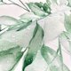thumbnail image 3 of Cortina de ducha de eucalipto verde menta, hojas de acuarela con flores, impermeable, decoración de baño con plantas y ganchos, 182 x 182 cm, 3 of 6