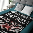 thumbnail image 3 of LHSHID Horror Movie Watching Blanket Blanket Gifts Fleece Picnic for Men Kids Summer Soft Throw Fuzzy Blankets for Couch House Travel 60x80in, 3 of 6