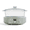 Sage Green, variant on MAGNIFIQUE 4.5 Quart Sage White Glass Multi-Cooker, Programmable Round Slow Cooker with Removable Glass Pot