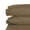 Taupe, variant on Bluff City Bedding 1800 Count Pillow Case Set Queen/Standard or King Set of 2 Cases Cream King