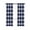 Blue, variant on Navy Blue Check Blackout Curtains 72 Inches Long for Bedroom, Farmhouse Buffalo Plaid Blue Thermal Insulated Room Darkening Black Out Window Curtain Panels Grommet Drapes for Living Room