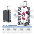 thumbnail image 6 of Naloa Red Wine Glass Bottle Elastic Suitcase Protector, Travel Suitcase Protector Cover Fits 18-32in Suitcase - Large, 6 of 9