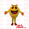 Pac-Man Iconic Famous And Legendary Video Game SPOTSOUND Mascot - Mascots famous characters