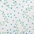 thumbnail image 2 of 18" x 18" Simply Daisy Tree Outlines Polyester Accent Pillow, Turquoise Qty 1, 2 of 3