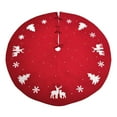 thumbnail image 1 of Skirt 48inch Ornament Christmas Christmas Tree Snowflake Diameter Home Decor, 1 of 6