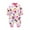 Red, variant on Qingpeng Newborn Infant Romper Boy Girl Long Sleeve Floral Print One Piece Jumpsuit Winter Fleece Warm Outwear Clothes Pajamas Outfits for Kids 3-18M