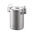 thumbnail image 1 of Camping Hiking Rice Cooker Outdoor Portable Picnic Cookware Stainless Steel Pot Multifunctional Travel Cooking Accessory, 1 of 8