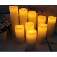 thumbnail image 3 of Velas LED antizerinas sin llama, paquete de 9 con temporizador remoto, 3 of 6