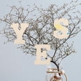 thumbnail image 4 of 66pcs Letters Design Wooden Chips Wood Letter Cutouts Diy Crafts Making Material, 4 of 5