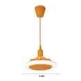 thumbnail image 3 of Ceiling Fan with Light | Low Profile Enclosed Fan Light | Pendant Lamp with Remote Control | Quiet Motor for Bedroom and Small Rooms | 30W LED Dimmable Light Source | 1 Pack, 3 of 8