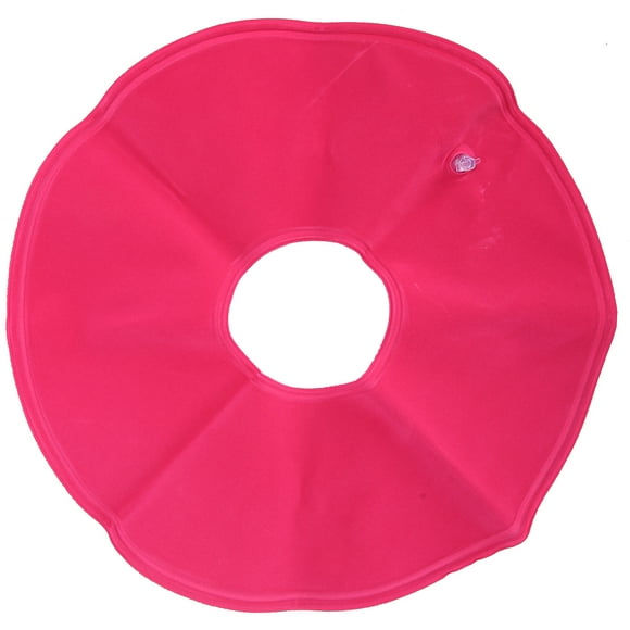Coussin Anti-Escarres, 38 X 38cm / 15 X 15 Po Coussin d'Air Gonflable Anti-Escarres Rond pour Aînés Bleu Royal, Rose Rouge