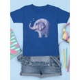 thumbnail image 3 of Elephant Spitting Water T-Shirt Juniors -Image by Shutterstock,  x-Large, 3 of 4