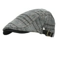 thumbnail image 2 of Women Men British Style Hat Simple Peaked Cap Washed Breathable Forward Cap, 2 of 4