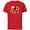 Red, variant on Disney Mickey Mouse Oh Boy Ready to Learn - Short Sleeve Cotton T-Shirt for Adults - Customized-Black