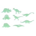 thumbnail image 3 of Cartoon Luminous Wall Sticker Glow In The Dark Dinosaur, 3 of 3