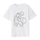 thumbnail image 2 of Camiseta de mujer Ropa Casual Elegante Trajes Verano Tops Cuello Redondo Camisa Básica SG, 2 of 8