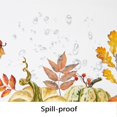 thumbnail image 4 of Fall Tablecloth Round, Thanksgiving Tablecloth Round With Fall Pumpkin Leaves Autumn Tablecloth, Waterproof Fall Table Cloths For Fall Decor, Fall Thanksgiving Tablecloth For Round Tables 60 X 60, 4 of 5