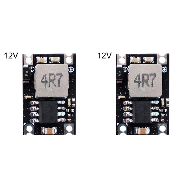 Placa convertidora reductora DC-DC 3A para carga batería motocicleta y automóvil (12V)