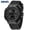 Black, variant on Men's Sports Watch Waterproof Silicone Dual Display Wristwatch Electronic Watch
