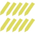thumbnail image 1 of 10pc/set Reusable PVC Plant Tag Label Tree Fruit Seedling Garden Flower Pot Name PH Value Labels, Yellow, 1 of 7