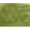 thumbnail image 4 of oneOone Georgette Viscose Fabric Plus Sign Kasuri Printed Fabric 1 Yard 42 Inch Wide, 4 of 4