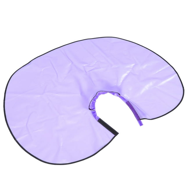 UPGRATOR De Peluquero Transpirable Púrpura Para Protección Durante Trabajos De Y Tratamientos Capilares