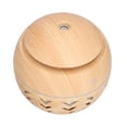 thumbnail image 5 of Humidificador de aire de 130 ml, humidificador de grano de madera para aromaterapia USB con luz LED de 7 colores 5V 1A, 5 of 5