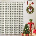 thumbnail image 5 of Shower Curtains for Bathroom-48"x72",Xmas Tree Winter Snowflake Waterproof Bath Curtain Grommet Shower Curtain Set with Hooks,, 5 of 9