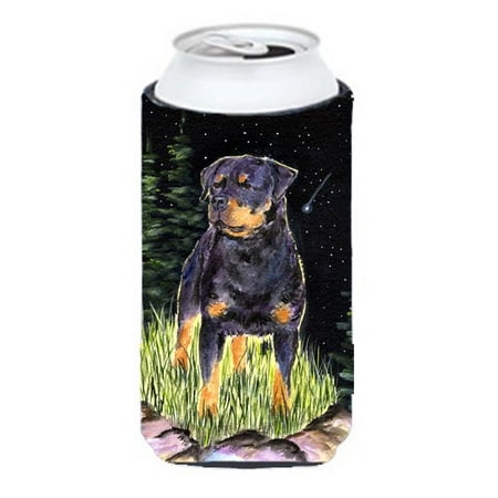 

Starry Night Rottweiler Tall Boy bottle sleeve Hugger - 22 To 24 oz.