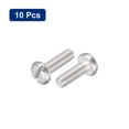 thumbnail image 3 of Tornillos de Máquina de Acero Inoxidable 304 Unique Bargains 10uds M2x6mm Ranurada, 3 of 5