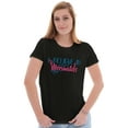 thumbnail image 4 of I Believe in Mermaids Cute Adorable Womens Fitted Plus Size Graphic Tee Brisco Brands 3X, 4 of 5