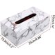 thumbnail image 3 of 1 Uds. Elegante soporte de cuero Pu, servilletero Rectangular, dispensador de caja de papel de bombeo, soporte de pañuelos faciales para el hogar, la Oficina, el coche, la automoción esquí esquí Gafas de esquí, 3 of 5