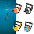 thumbnail image 2 of Scubas Dives Reel Kayaks Anchors with Thumb Stoppers 150ft High Visibility Retractable Line Diving Reel Finger Spool, 2 of 15