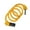 Yellow, variant on 5Digit Combination Coiling Cable Lock Coiling Bike Password Lock Resettable Combination Bicycles Lock Waterproof