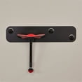 thumbnail image 6 of Safco 2260BL Focal Mogo Wall Rack, Black - 8.5 x 36.75 x 0.97 in., 6 of 9