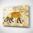 thumbnail image 2 of Epic Art 'Red Fox Collage I' by Nikki Galapon, Acrylic Glass Wall Art, 24"x16", 2 of 3