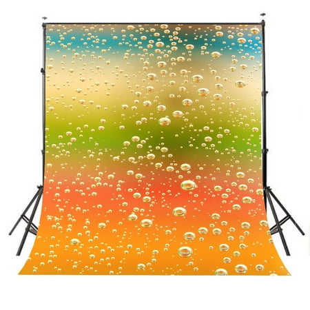 Image of MOHome 5x7ft Exquisite colorful rainbow bubble under water cool stuff Photography Backdrops