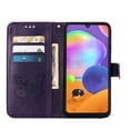 thumbnail image 3 of Galaxy A31 Phone Case, Dteck Embossed Butterfly Magnetic Flip PU Leather Wallet Foilo Case Stand Protective Cover with Hand Strap [Built-in card slots/money pocket] for Samsung Galaxy A31, Purple, 3 of 5
