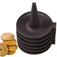 thumbnail image 1 of Silicone Molds,Donut Mold for Baking,Donut Pans Set,6 Pieces Pastry Molds for Bagel and Doug Hnut Ca, 1 of 5