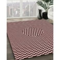 thumbnail image 2 of Ahgly Company Indoor Rectangle Patterned Deep Rose Pink Area Rugs, 3' x 5', 2 of 6
