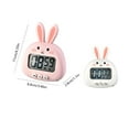thumbnail image 2 of Cute Cartoon Rabbit Digital Timer with Display Silent Countdown for Cooking Baking Study Exercise, 2 of 6