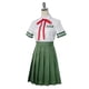 thumbnail image 4 of Disfraz de Anime Suzume No Tojimari Iwado Suzume, falda verde, camisa, uniforme, traje, ropa de fiesta de Carnaval de Halloween, 4 of 4