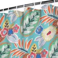 thumbnail image 4 of Earthy Tribal Vintage Boho Shower Curtain 36x72 Inches, Quick-Dry Polyester with Plastic Hooks for Farmhouse Bathrooms, 4 of 5