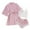 Light Pink, variant on Silky Robe Sets for Women Short Sleeve Kimono Robe Lace Crop Cami Tank Top and Lace Trim Pajama Shorts 3 Piece Pjs Set