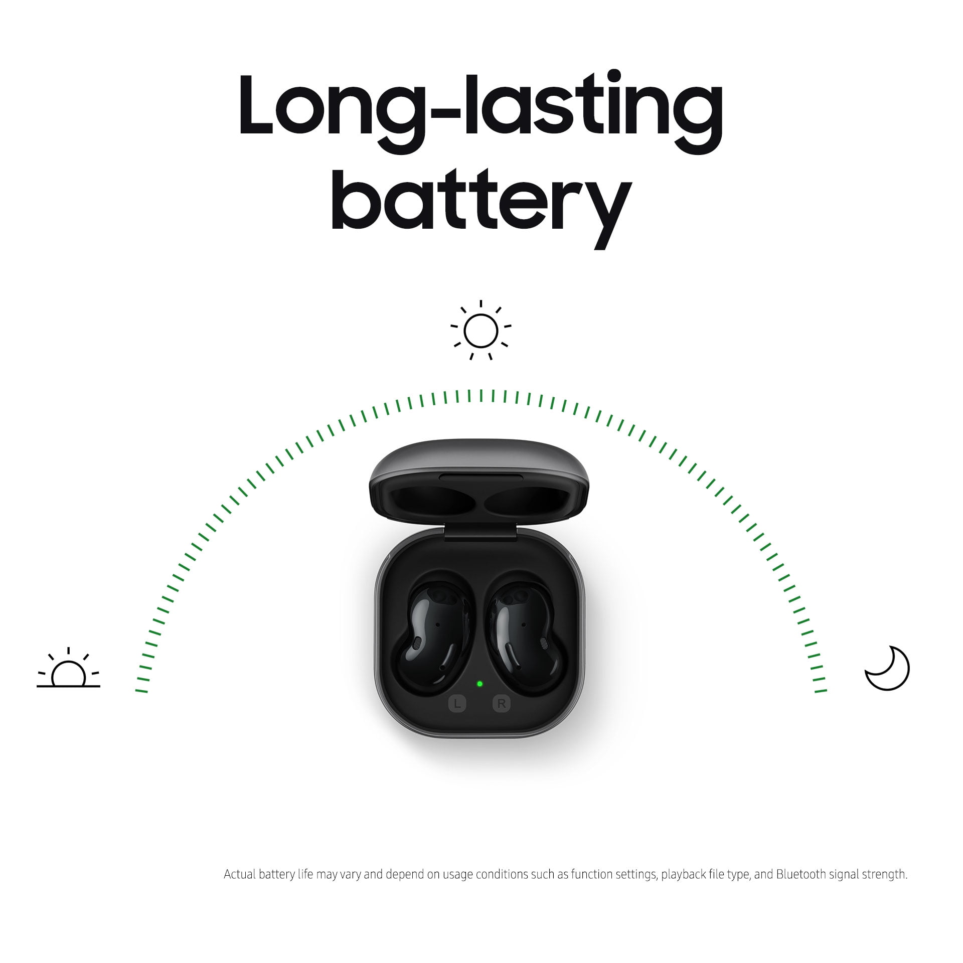 Samsung Galaxy Buds Live Bluetooth Earbuds Noise Canceling and True Wireless Onyx Black