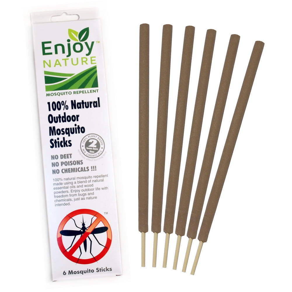 100 Natural Outdoor Mosquito Stick Biodegradable Pest Control